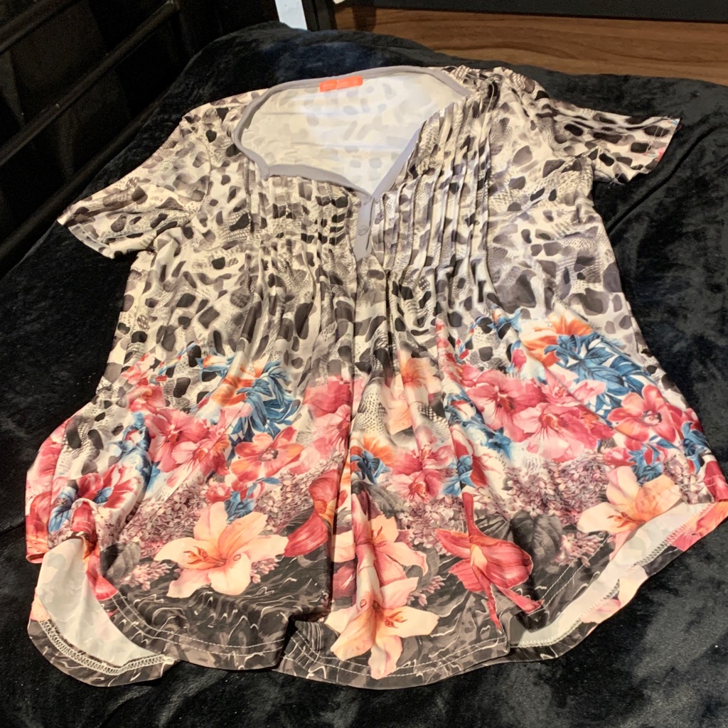 495 Flower Blouse